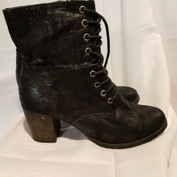 Candie's CAGuared Black Boots - Picture 1 of 7